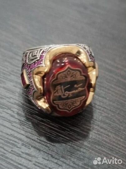 Мужская печатка серебро