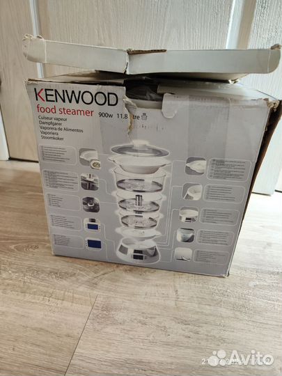 Пароварка новая Kenwood FS560