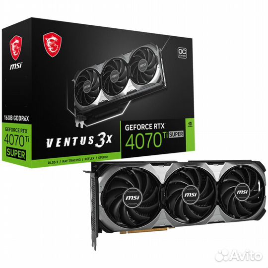 MSI GeForce RTX 4070 Ti super ventus 3X OC 16GB