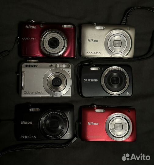 Компактный фотоаппарат мыльница y2k sony canon