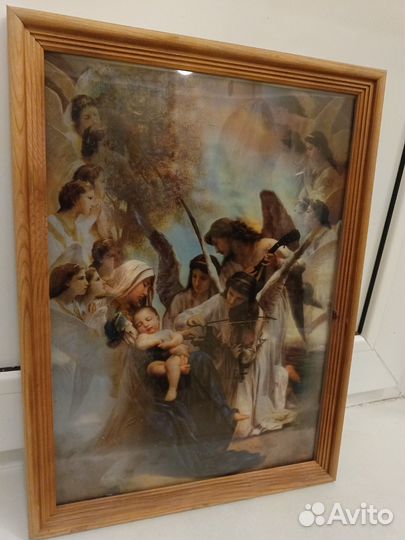 Икона 3Д Богоматерь