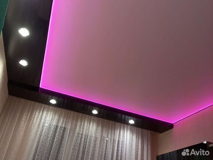 Натяжные потолки,электрика