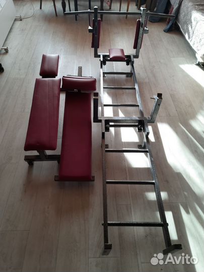 Шведская стенка с турником бу