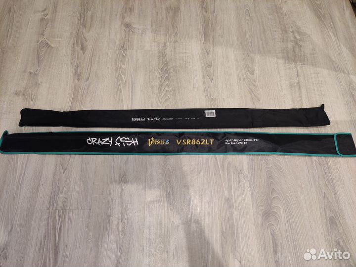 Спиннинг Crazy Fish Versus и Gad Fair