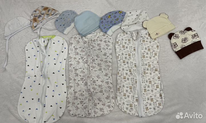 Вещи пакетом от 0 до 6 месяцев