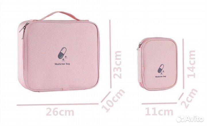Аптечка дорожная органайзер для лекарств