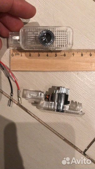 Подсветка дверей с логотипом Volkswagen