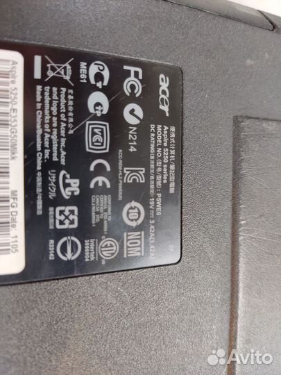Ноутбук acer aspire 5250 (P5WE6)