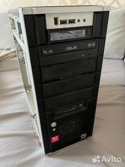 Игровой корпус для пк atx + бп на 450w