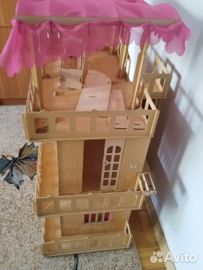 Домик из фанеры для кукол