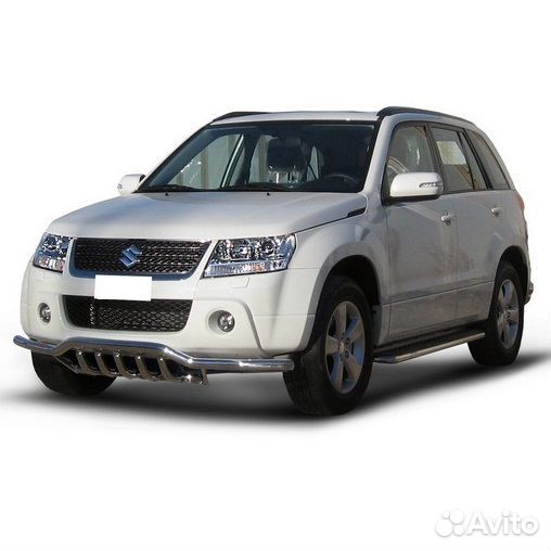Защита переднего бампера Suzuki grand vitara 2008
