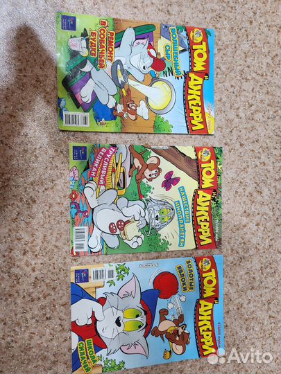 Комиксы Микки Маус,Стивен Кинг,Том и Джерри и др