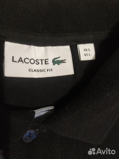 Поло lacoste оригинал