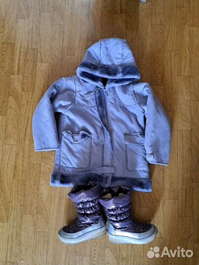 Вещи на девочку 1-4 года бу, цена за пакет