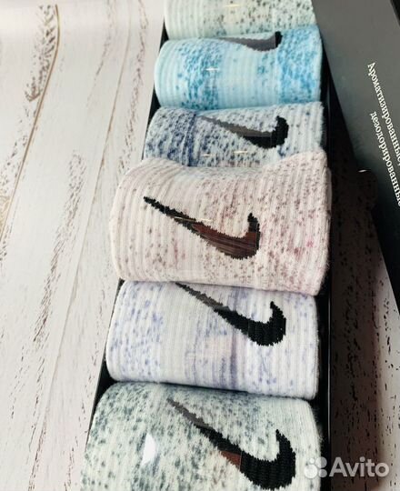 Носки Nike Tye-Dye в коробке