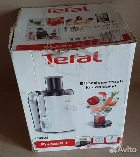 Соковыжималка Tefal Frutelia Plus белая 350 Вт