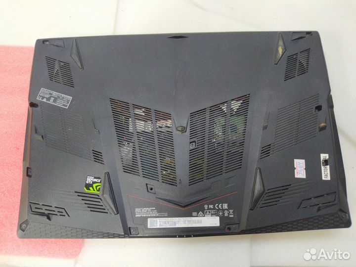 Игровой ноутбук MSI i7/DDR4/SSD/IPS/1920*1080