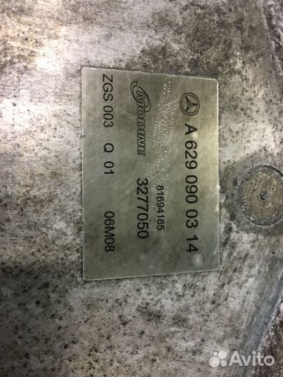 Интеркулер Mercedes Benz ML-klasse II