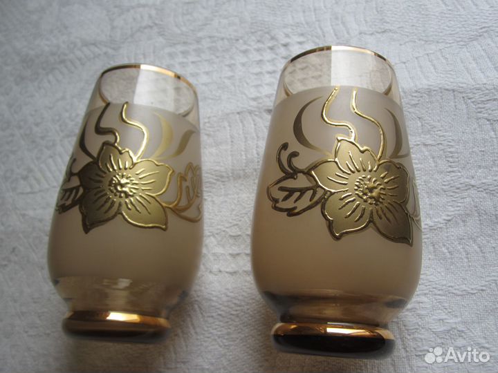 Богемия Стаканы2+ Матура(Кувшин+Стакан) ЧССР