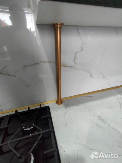 Кухня с рифленым фасадом под ключ