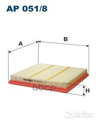 Фильтр воздушный Opel Astra 1.4/1.6 09, Chevrol