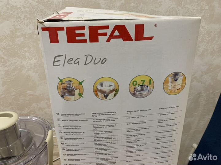 Соковыжималка Tefal elea duo