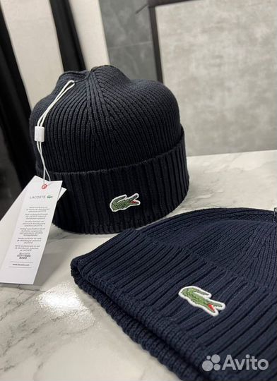 Мужская шапка Lacoste