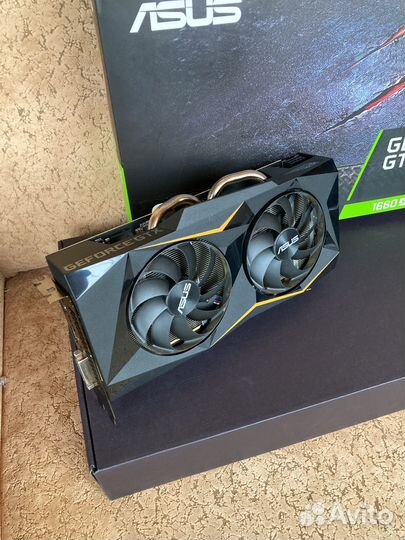 Видеокарта asus gtx 1660 super 6gb