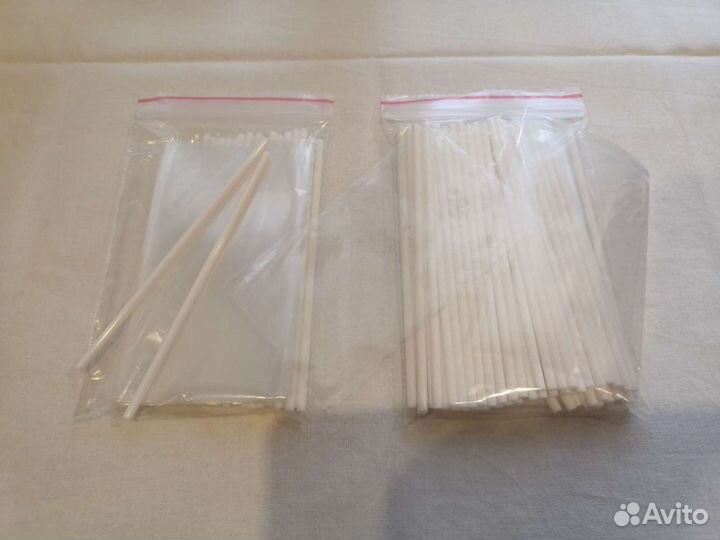 Пакетики и палочки для леденцов на палочке