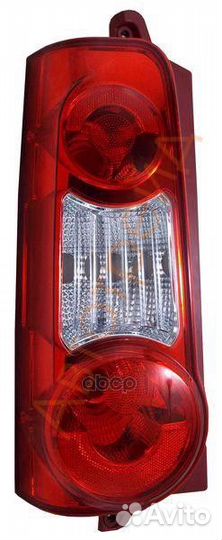 Фонарь задний peugeot partner/citroen berlingo