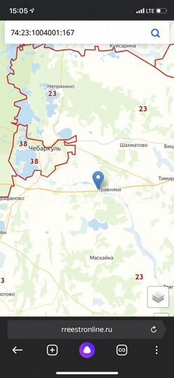 Участок 11,02 га (СНТ, ДНП)