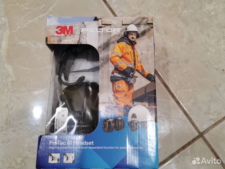 Наушники противошумные активные 3M MT13H221A новые