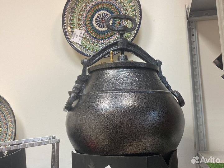 Афганский казан 20 литров SB черный