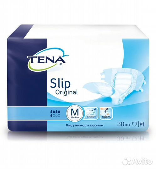 Подгузники для взрослых tena M