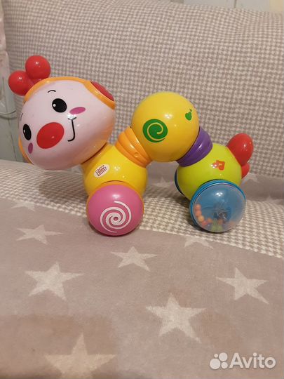 Гусеница интерактивная