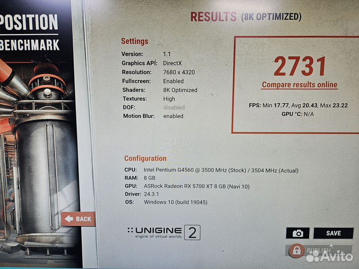 Amd radeon rx 5700 8Gb