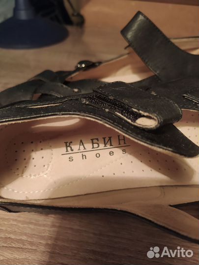 Туфли женские 39 размер черные