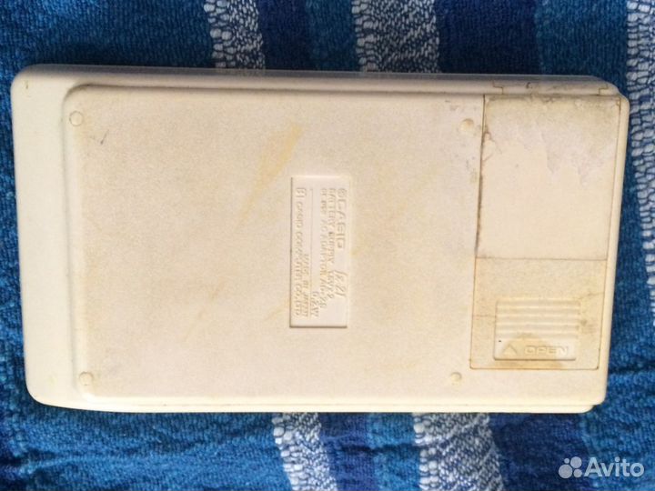 Калькулятор casio fx-21