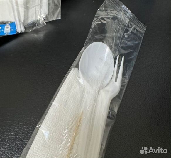 Одноразовые столовые приборы 200 наборов