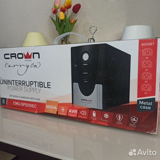 Ибп Crown CMU-SP500IEC