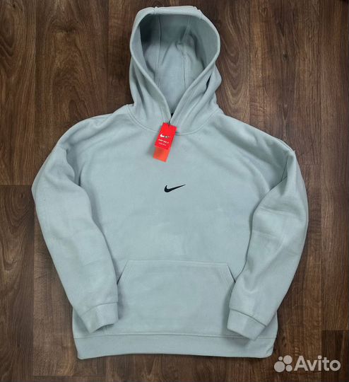 Толстовка худи nike на флисе