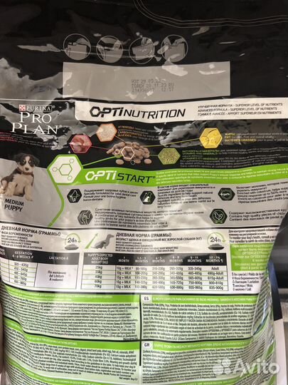 Корм Pro plan для собак