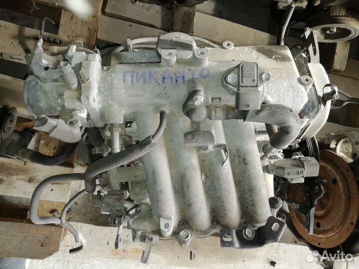 Двигатель Киа Пиканто на запчасти