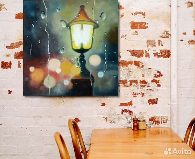 Картина маслом на холсте большая