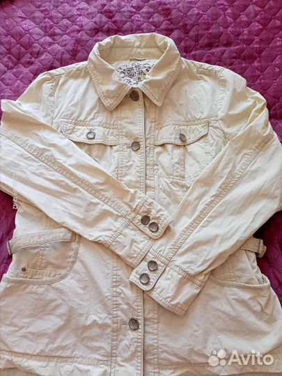 Ветровка женская 50 размер.100 хлопок