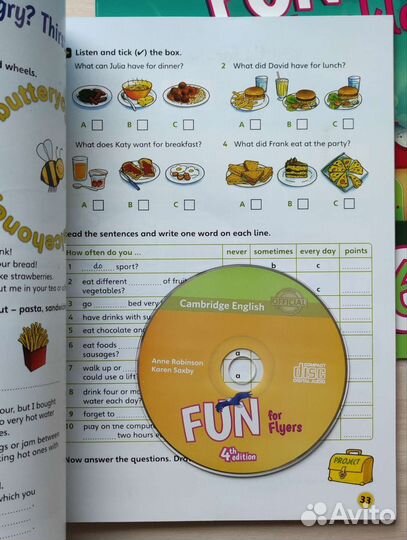 Fun for Flyers+CD новый комплект