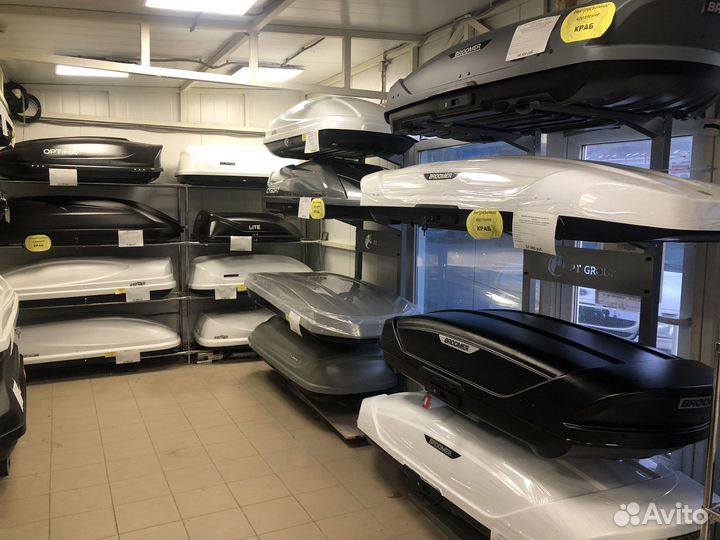 Автобоксы на крышу всех размеров и цветов