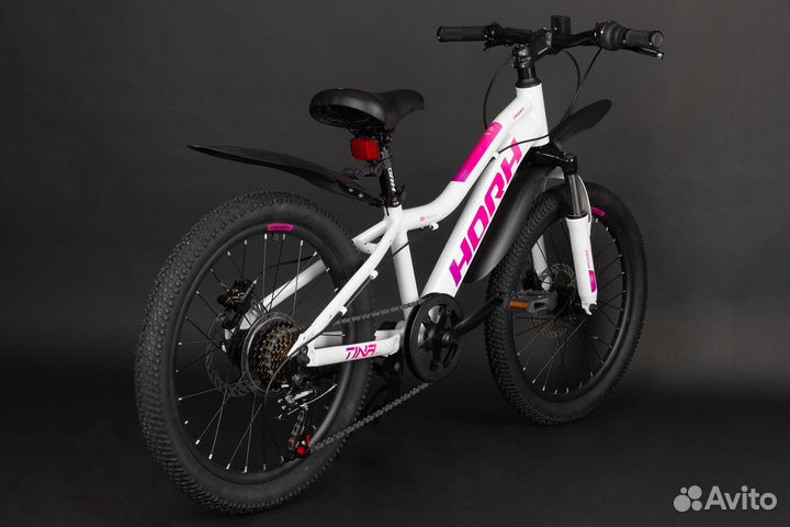 Велосипед horh tina tahd 2.0 20 (2023) White-Purpl