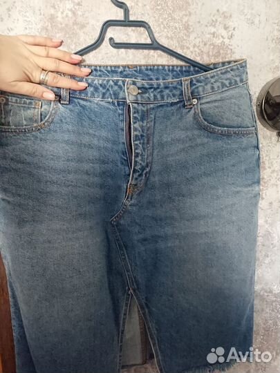 Джинсовая юбка нм