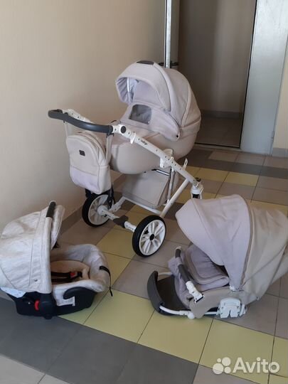 Коляска детская Porto Lux ecco 3in1